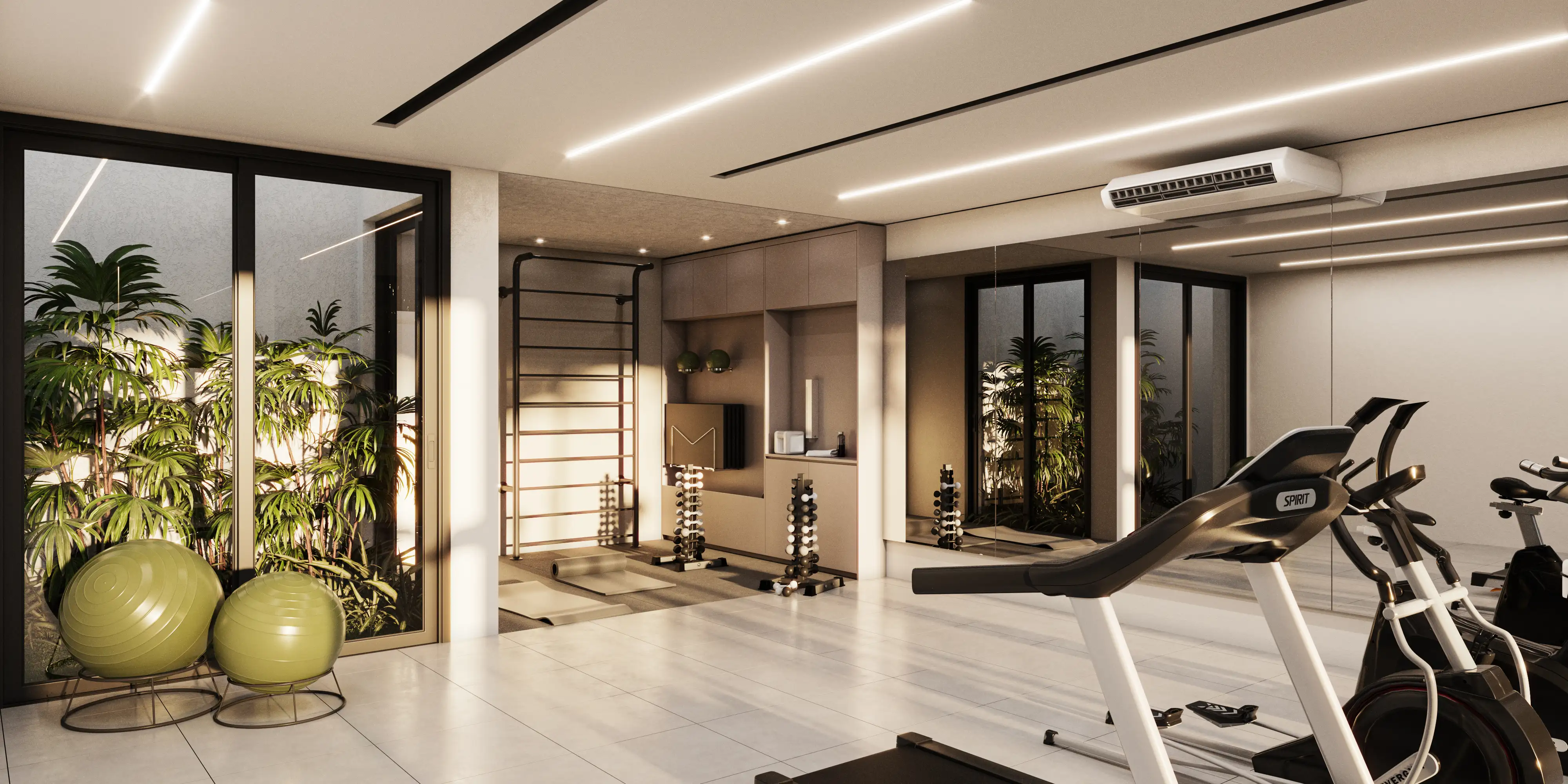 Academia do condomínio