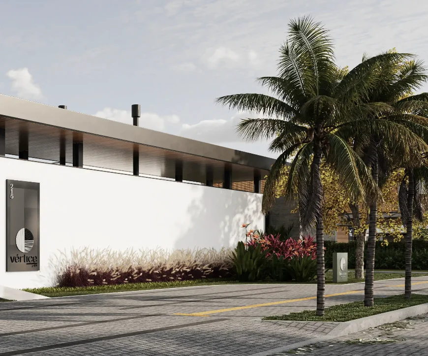 Paisagismo do condomínio Vértice por Daniel Dillenburg